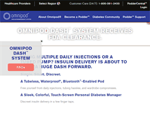 Tablet Screenshot of myomnipod.com
